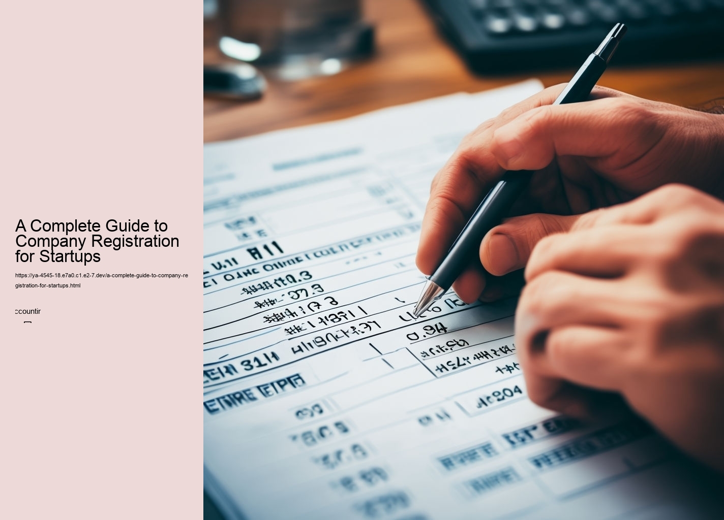 A Complete Guide to Company Registration for Startups